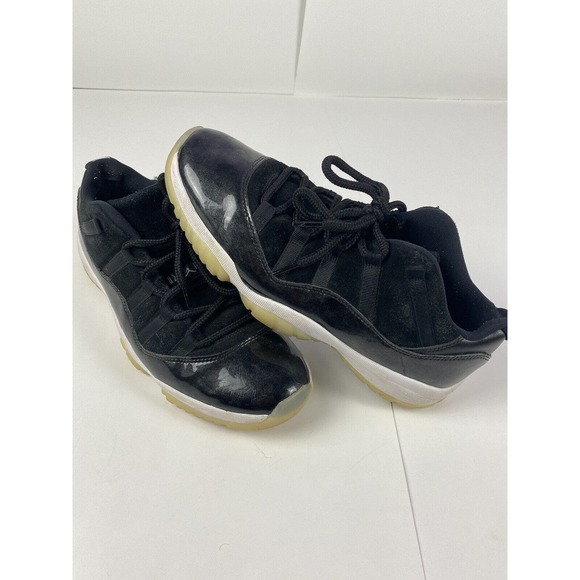 Nike Air Jordan Retro 11 XI Low Baron Black White Graphite 528895-010 Size 11 main image 11